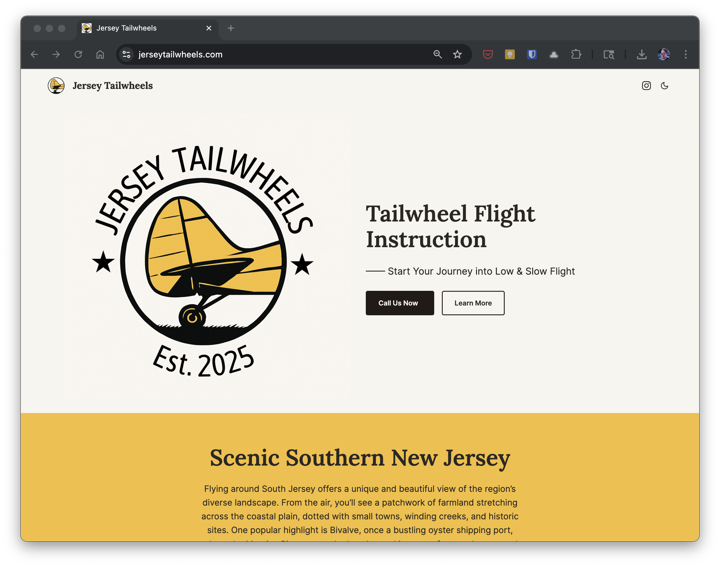 Jersey Tailwheels Website