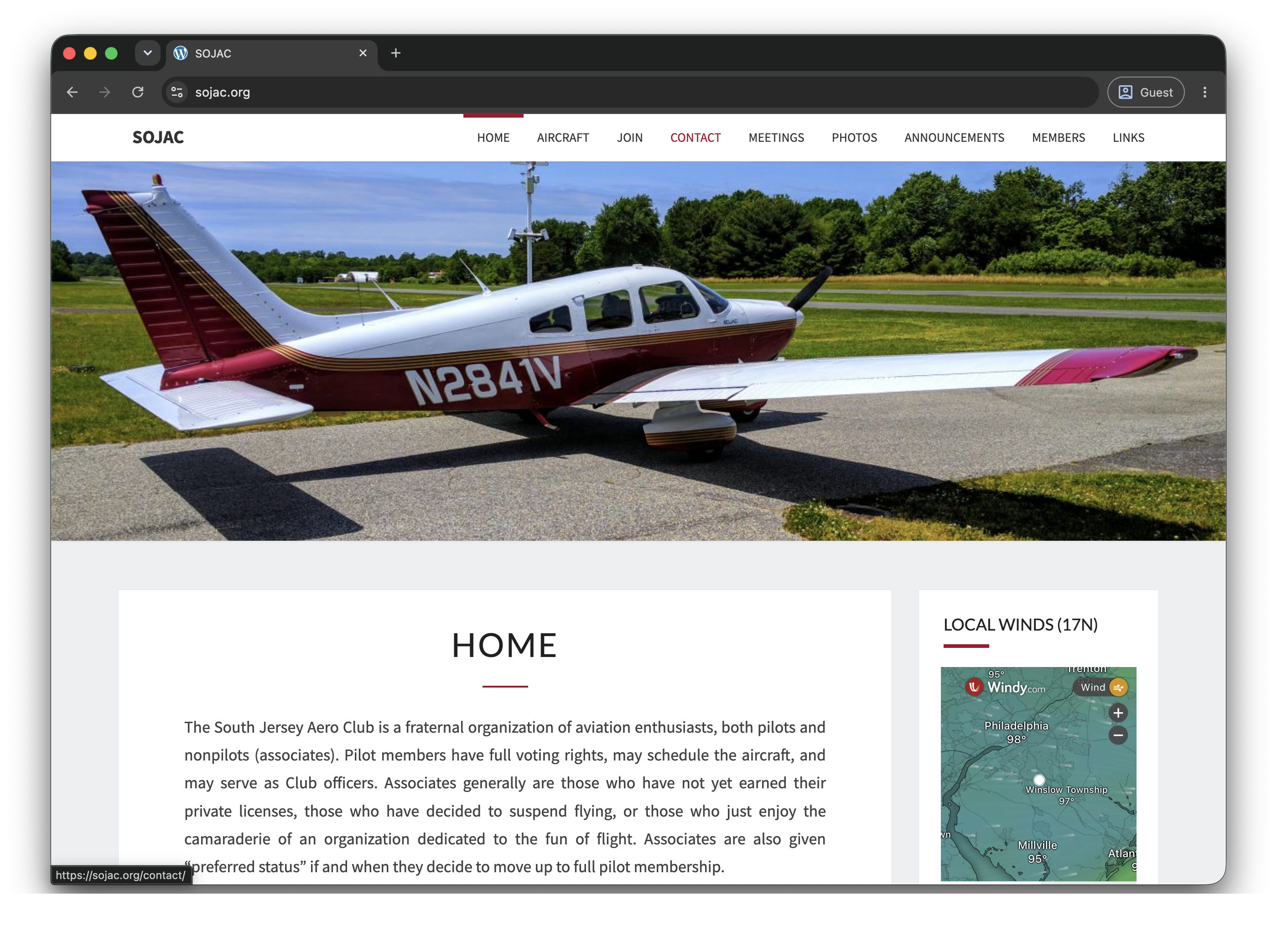 SOJAC Website